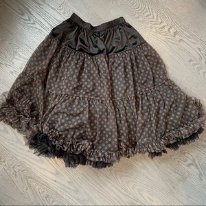 OS Unique Vintage Pumpkin Petticoat